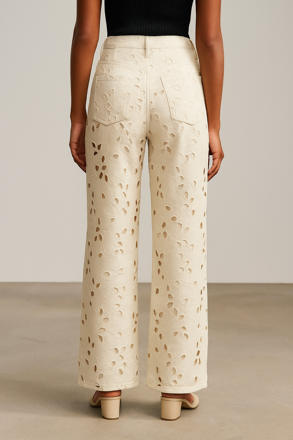 Celestia™ Patchwork Denim Jeans