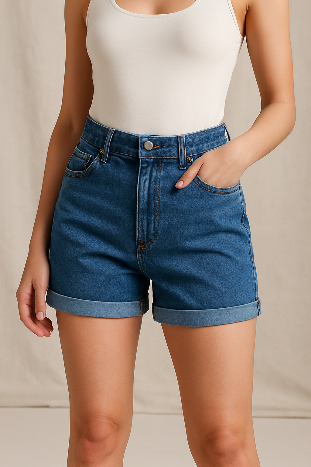 Isadora™ Denim Shorts
