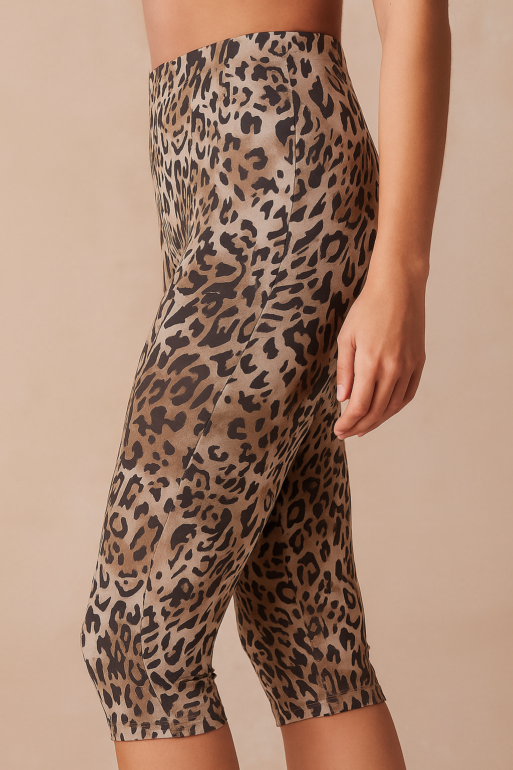 Serenya™ Leopard Print 3/4 Leggings