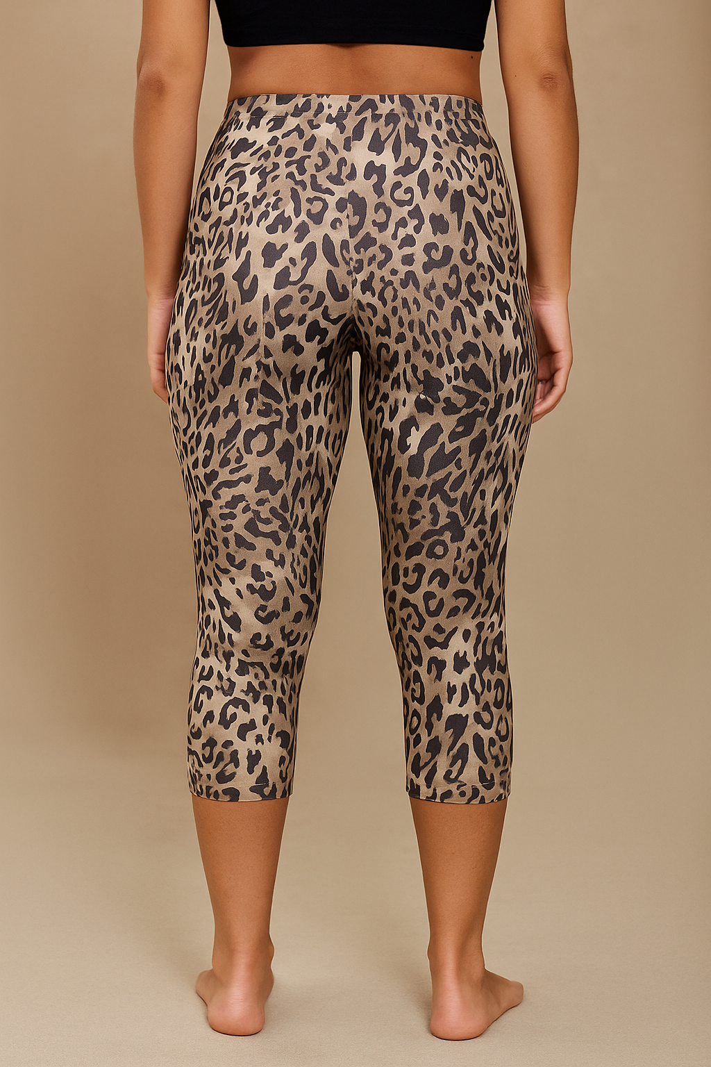 Serenya™ Leopard Print 3/4 Leggings