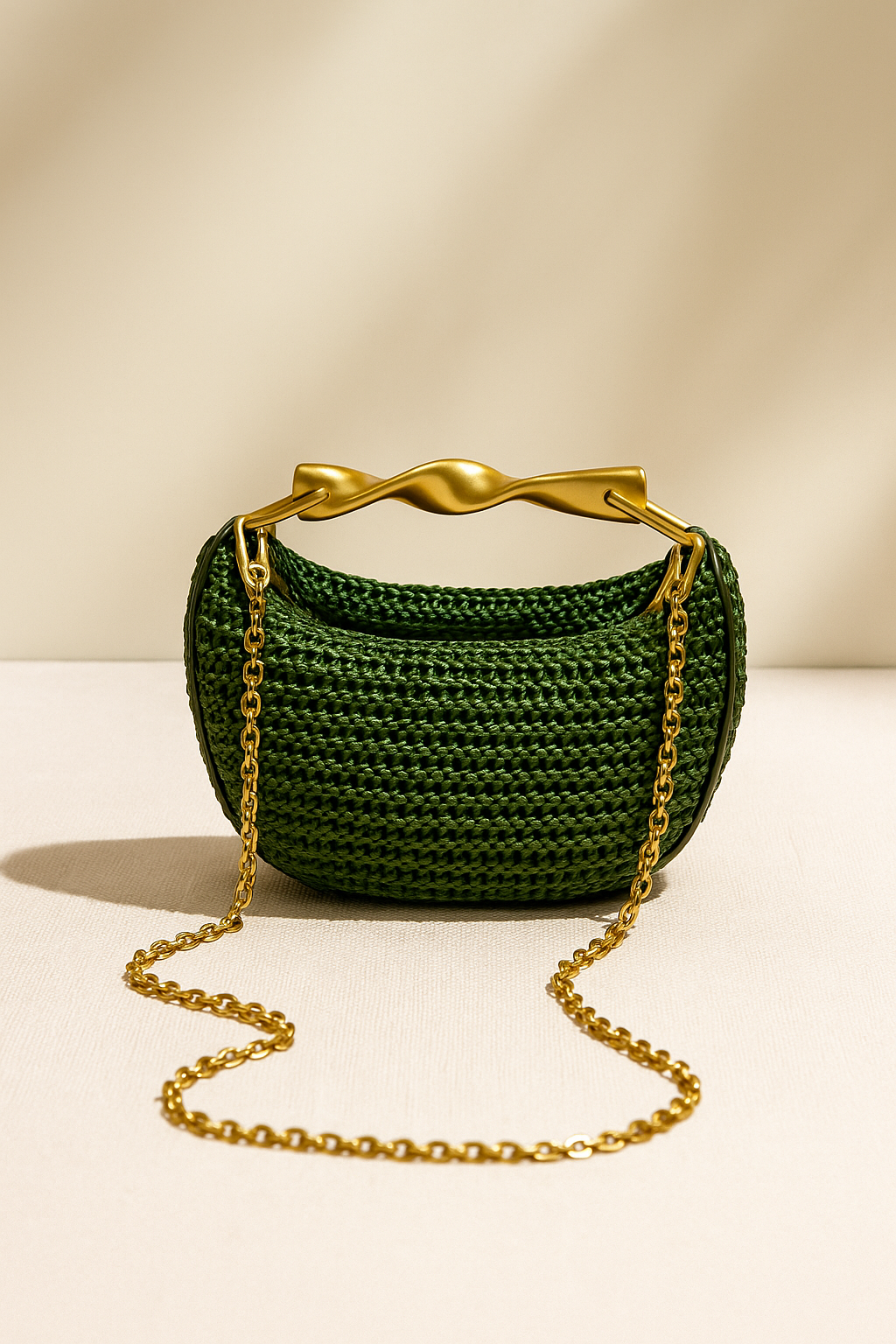 Aurelia™ Half Moon Woven Bag