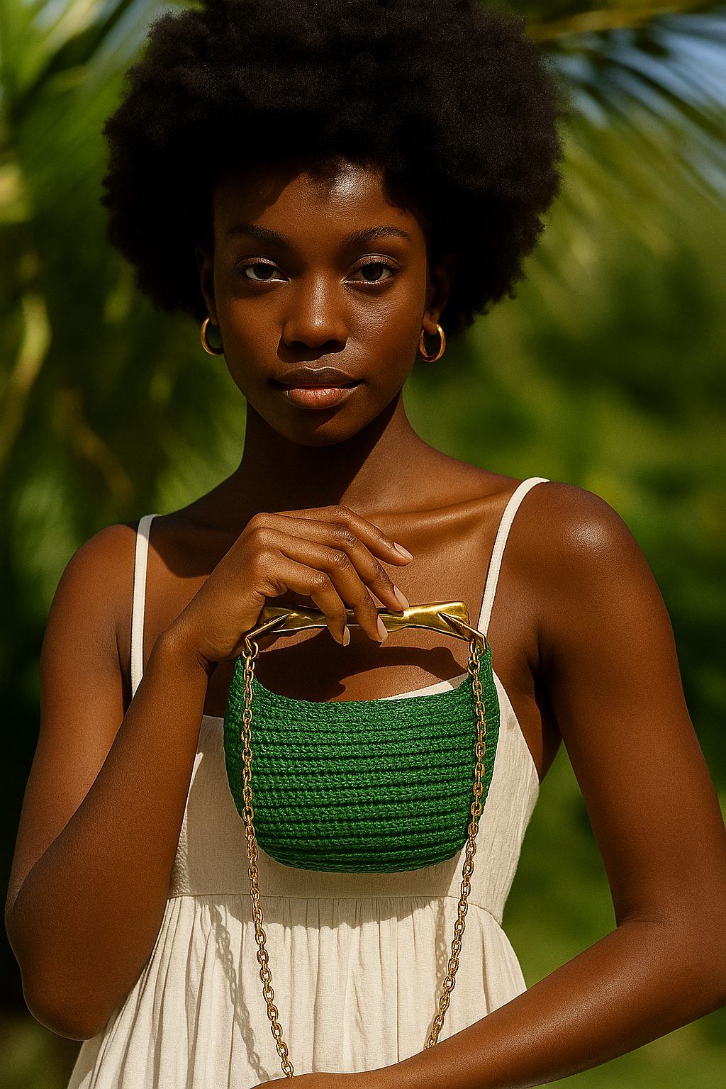 Aurelia™ Half Moon Woven Bag