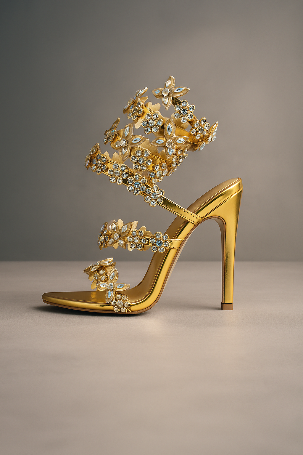 Serenya™ Diamond Floral Heels