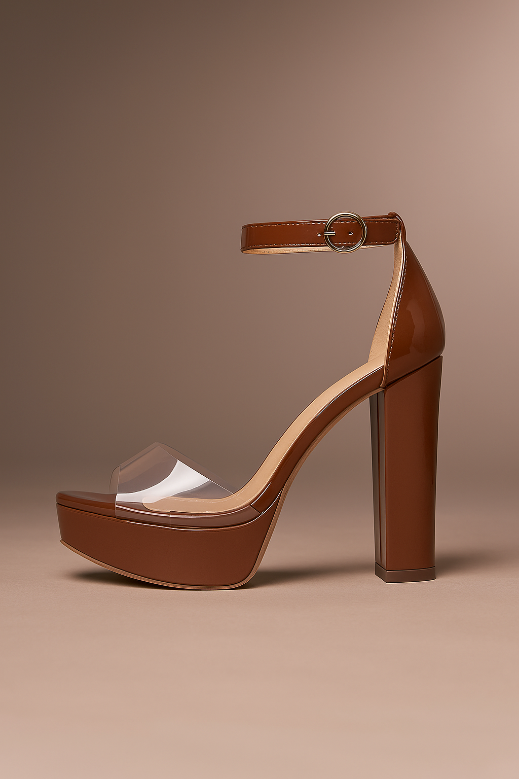 LunaStrut™ Platform Ankle Strap Heels