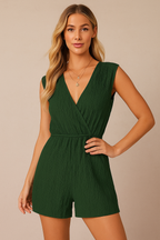 Isadora™ Romper V-Neck Jumpsuit
