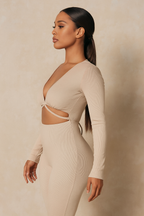 Aurelia™ Long Sleeve Bodycon Jumpsuit