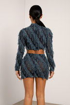 Isadora™ Patchwork Crop Top & Skirt Set