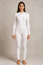 Celestia™ Long Sleeve Zipper Bodysuit