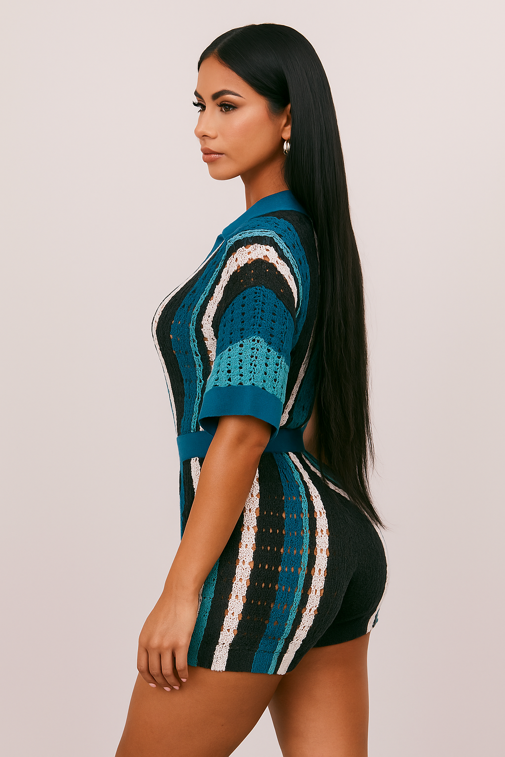 Aurelia™ Knit Shirt & Short Set