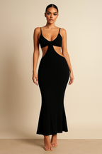 Celina™ Sleeveless Hollow Out Maxi Dress