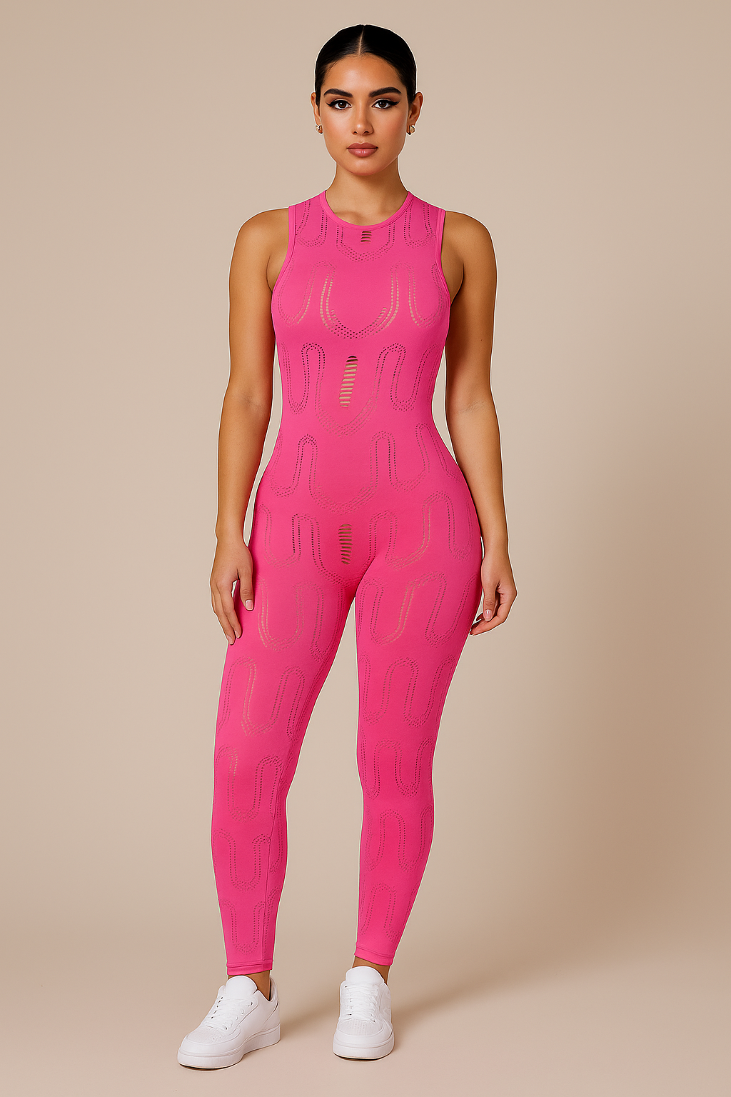 Celestia™ Sleeveless Backless Cutout Jumpsuit