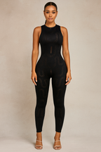 Celestia™ Sleeveless Backless Cutout Jumpsuit