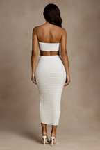 Serenya™ Strapless Top & Bandage Skirt Set