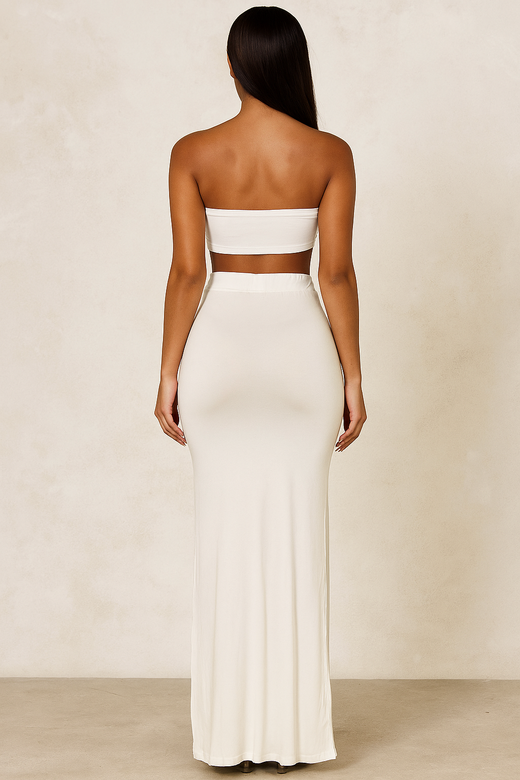 Aurielle™ Bandeau & Slit Skirt Set