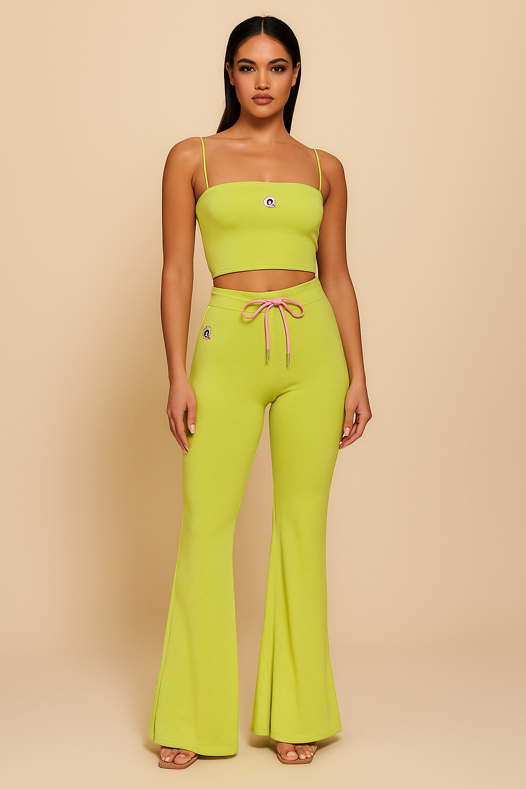 Isolde™ Embroidered Tube Top & Trousers Set