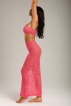 Valencia™ Lace Embroidered Top & Skirt Set