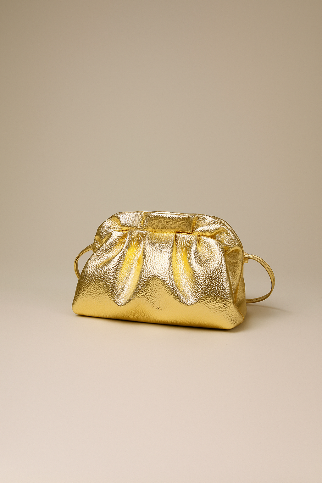 Lyanna™ Gold Cloud Clutch Crossbody Bag