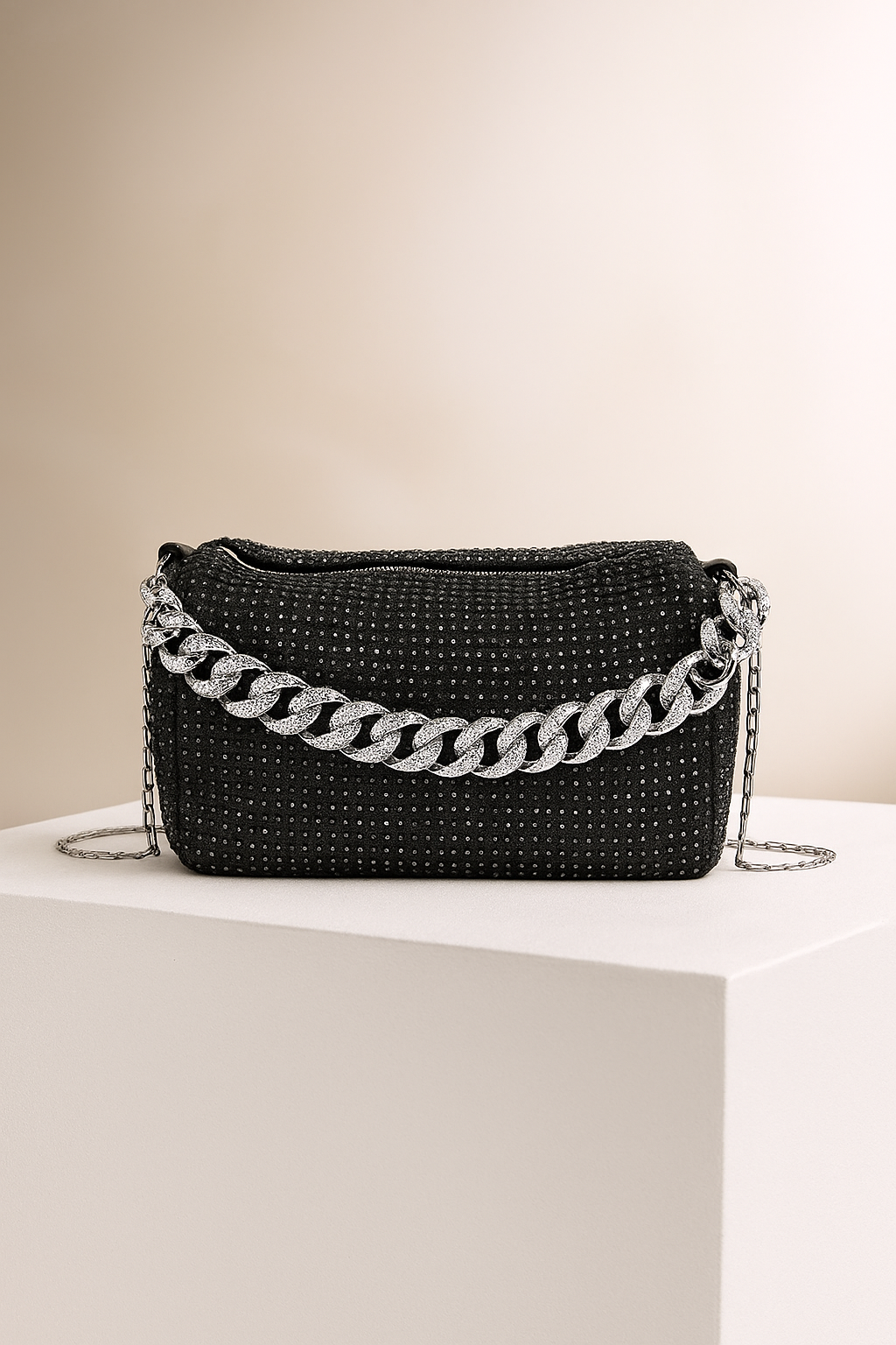 Aurelia™ Diamond Detail Chain Handbag