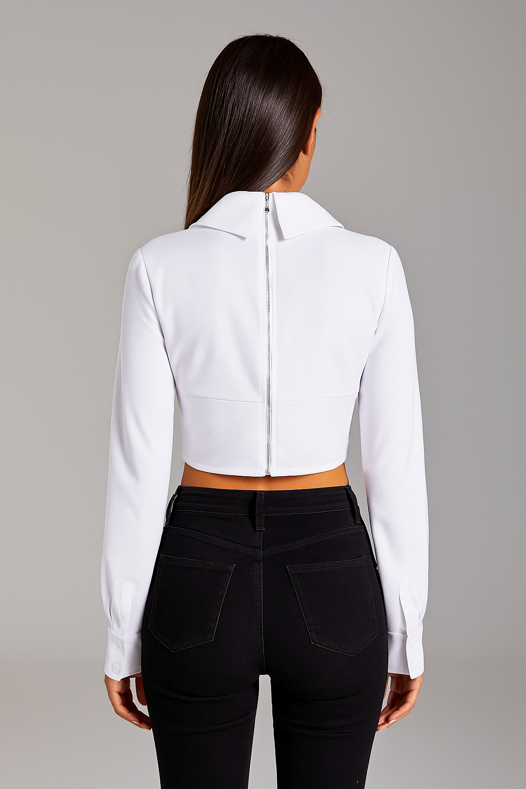 Aurelia™ Deep Neck Long Sleeve Shirt