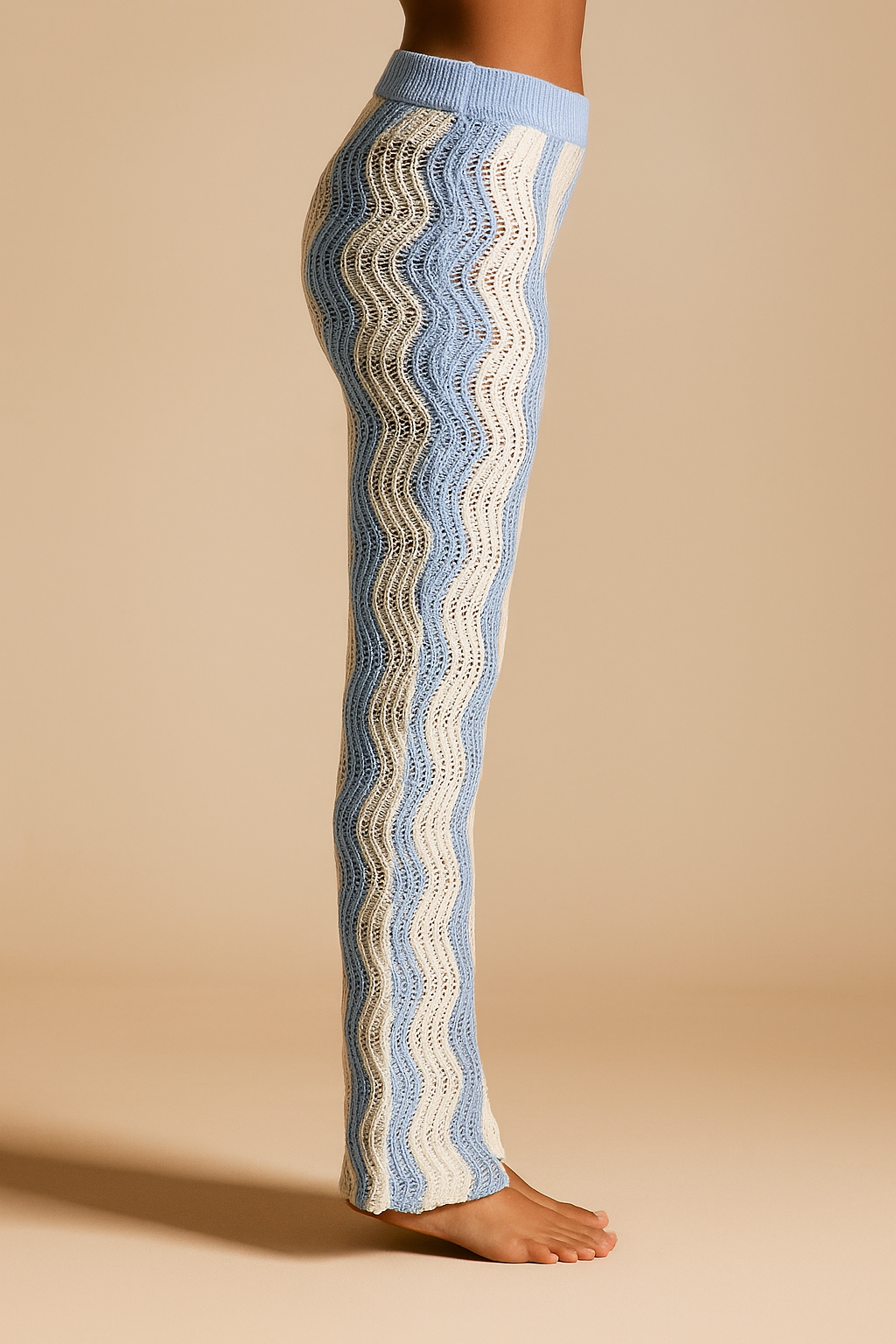 Celestia™ High Waist Knitted Trousers