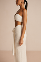 Isadora™ Wrap Top & Maxi Skirt Set