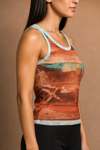 Serenya™ Gradient Print Tank Top