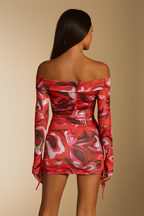 Aurelia™ Long Sleeve Cut Out Top & Skirt Set