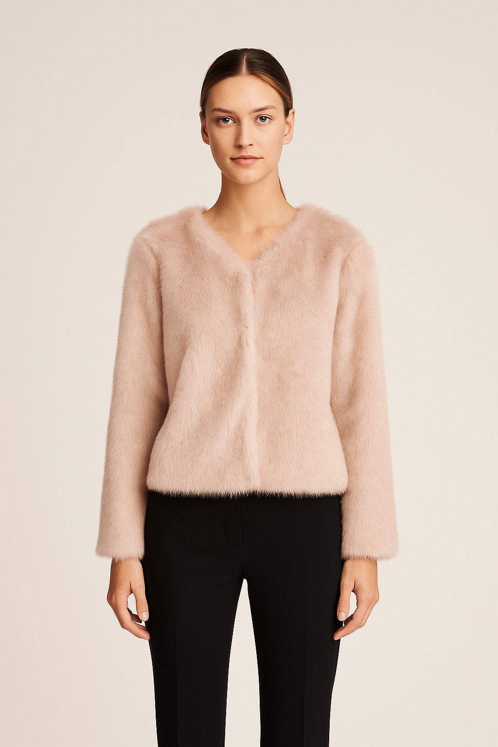 Isadora™ Cropped Fur Coat