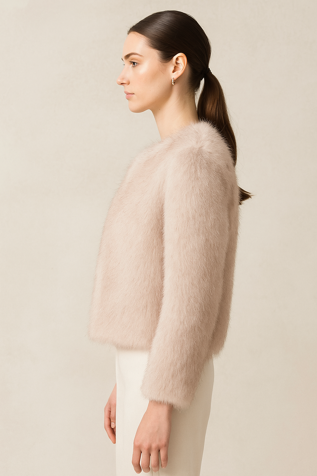 Isadora™ Cropped Fur Coat