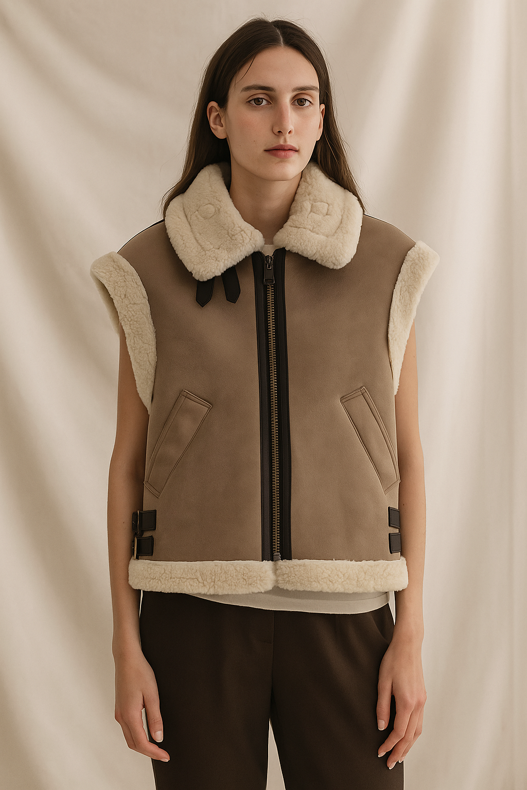 Celestia™ Sleeveless Fur Gilet