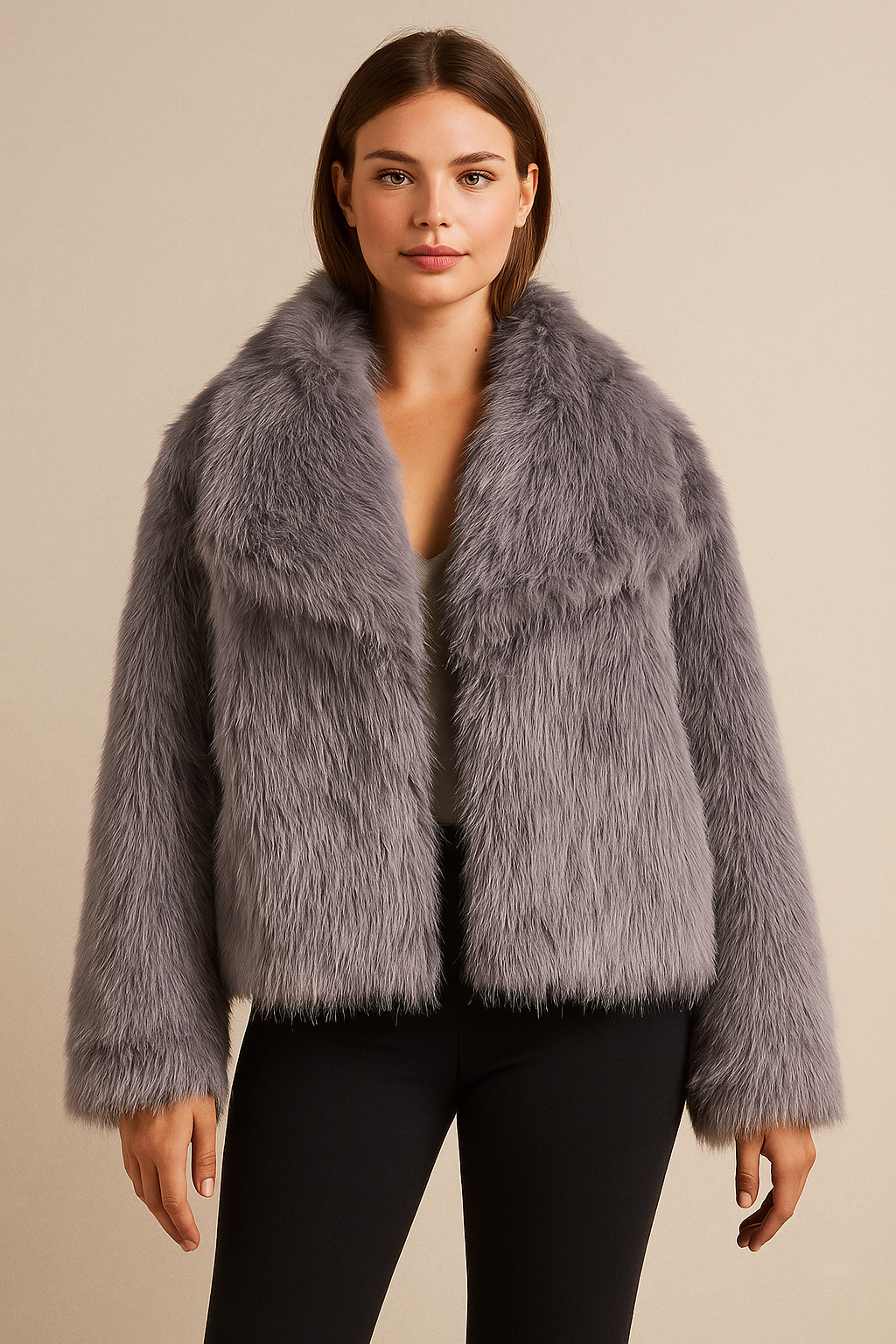 Serenya™ Fur Detail Coat