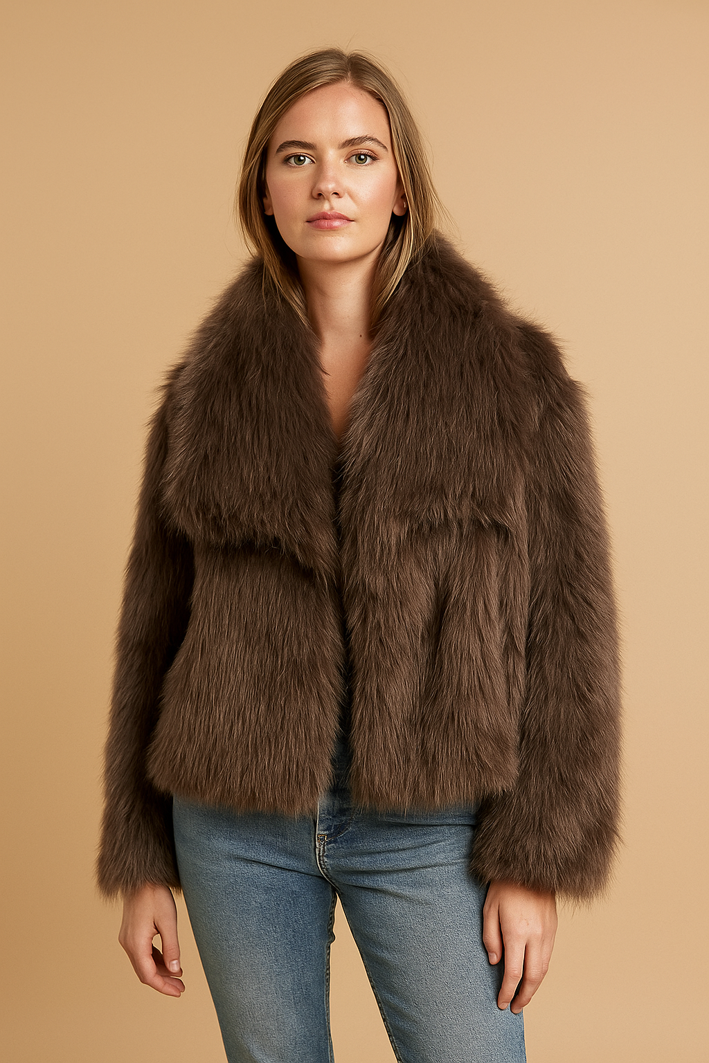Serenya™ Fur Detail Coat