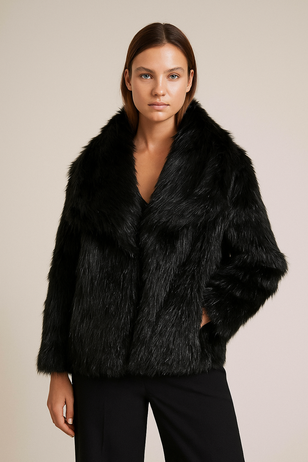 Serenya™ Fur Detail Coat