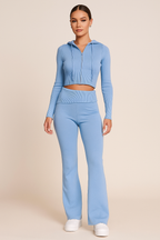 Valoria™ Cropped Hoodie & Jogger Set