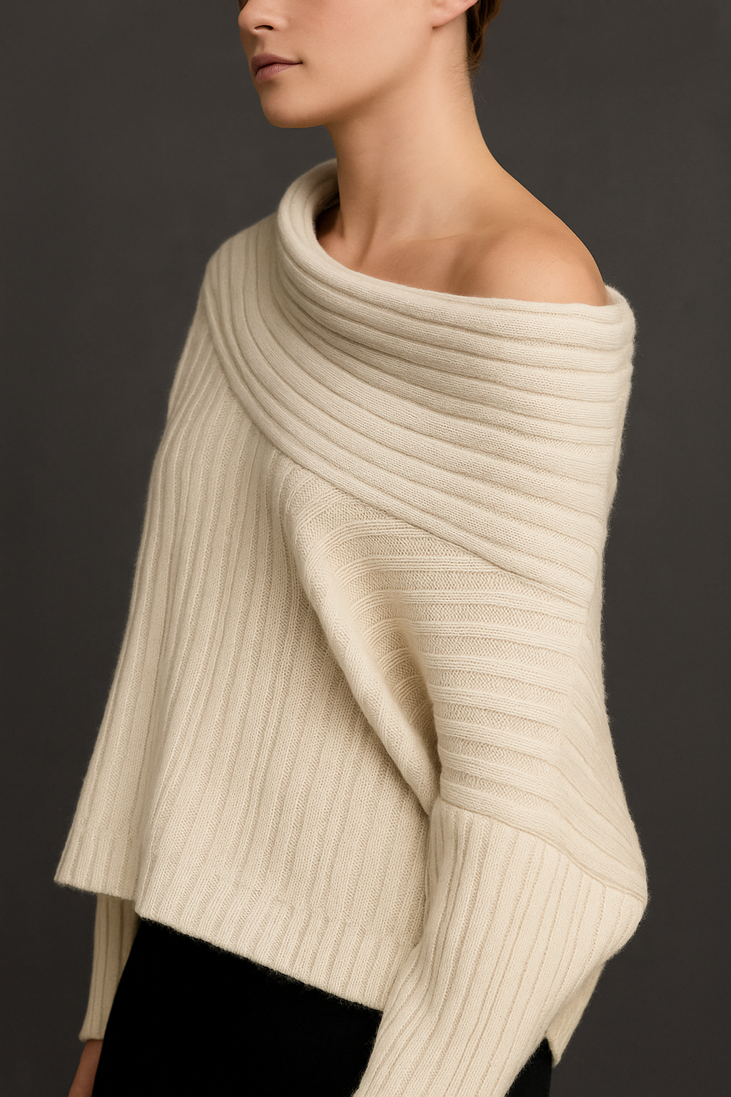 Veyra™ Off-Shoulder Oversized Sweater