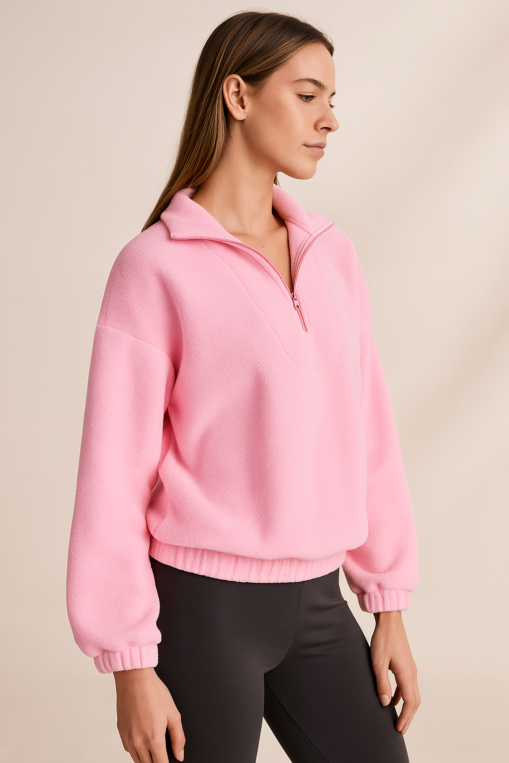 Melisandre™ Pullover Zipper Fleece Sweater