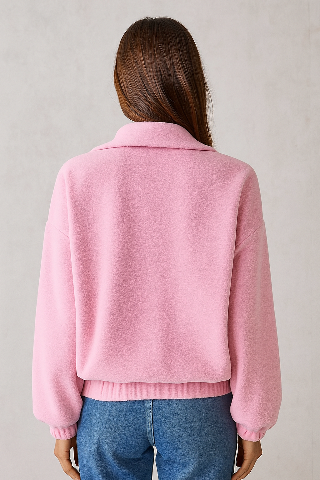 Melisandre™ Pullover Zipper Fleece Sweater