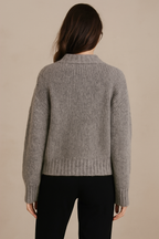 Corvina™ Long Sleeve Zipper Sweater
