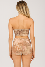 Valoria™ Leopard Print Corset & Shorts Set