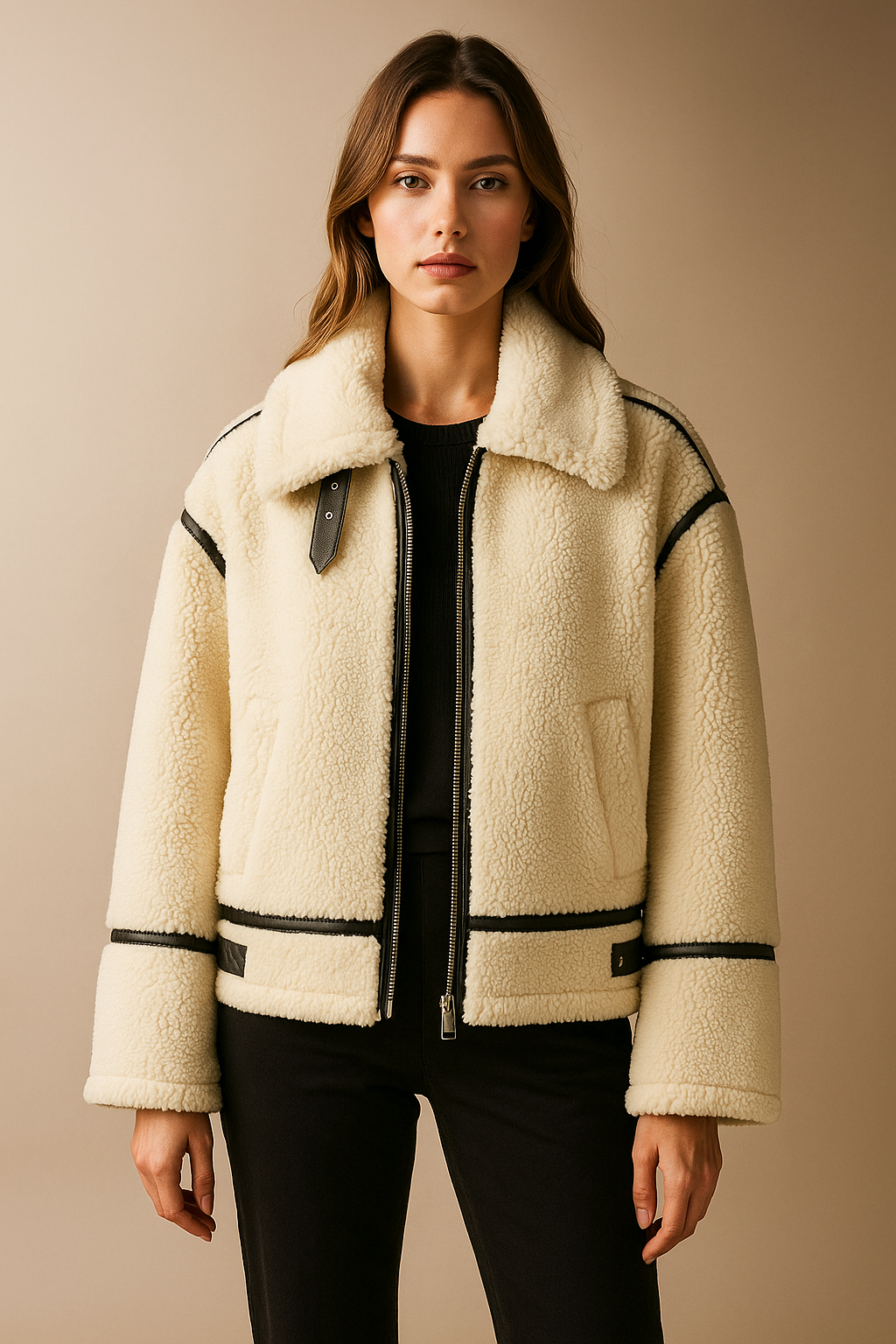 Thessia™ Teddy Faux Fur Jacket