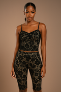 Corvina™ Lace Top & Capri Bottoms Set