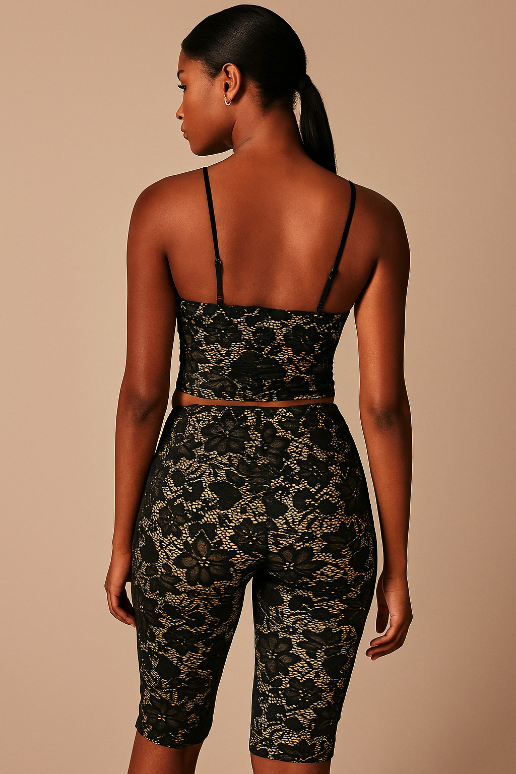 Corvina™ Lace Top & Capri Bottoms Set