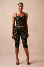 Corvina™ Lace Top & Capri Bottoms Set