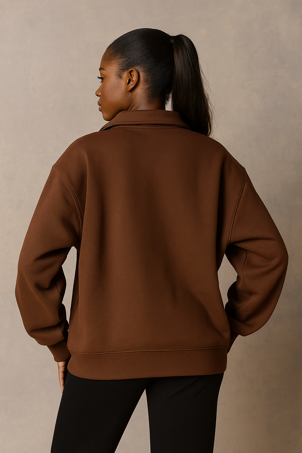 Orlena™ Pullover Short Zipper Hoodie