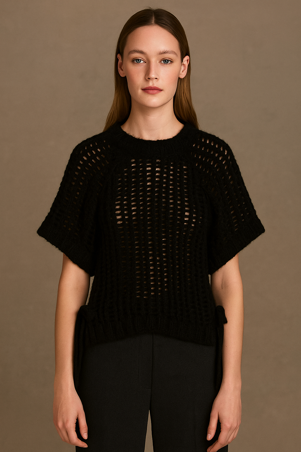 Solenne™ Knitted Pullover Sweater Top