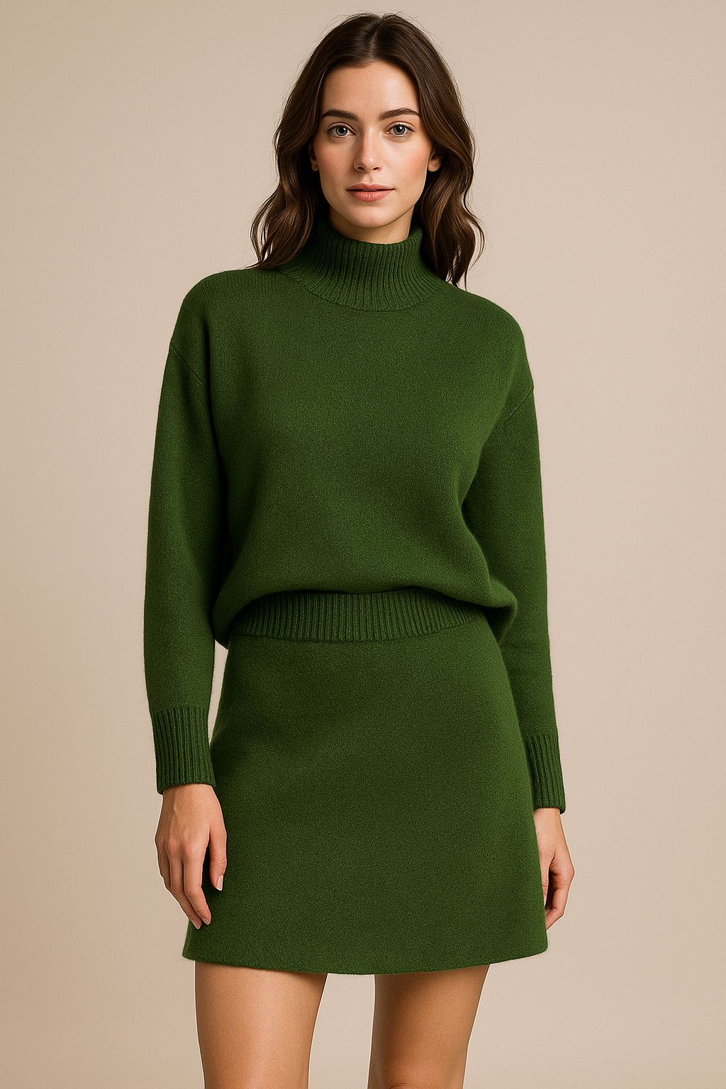 Corvina™ Sweatshirt & Mini Skirt Set