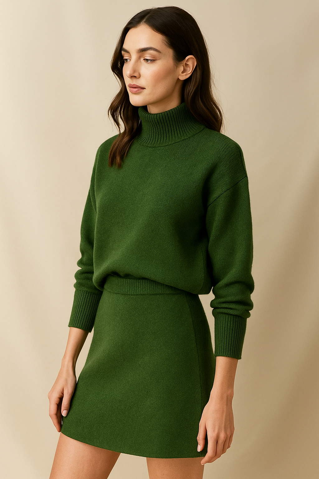 Corvina™ Sweatshirt & Mini Skirt Set