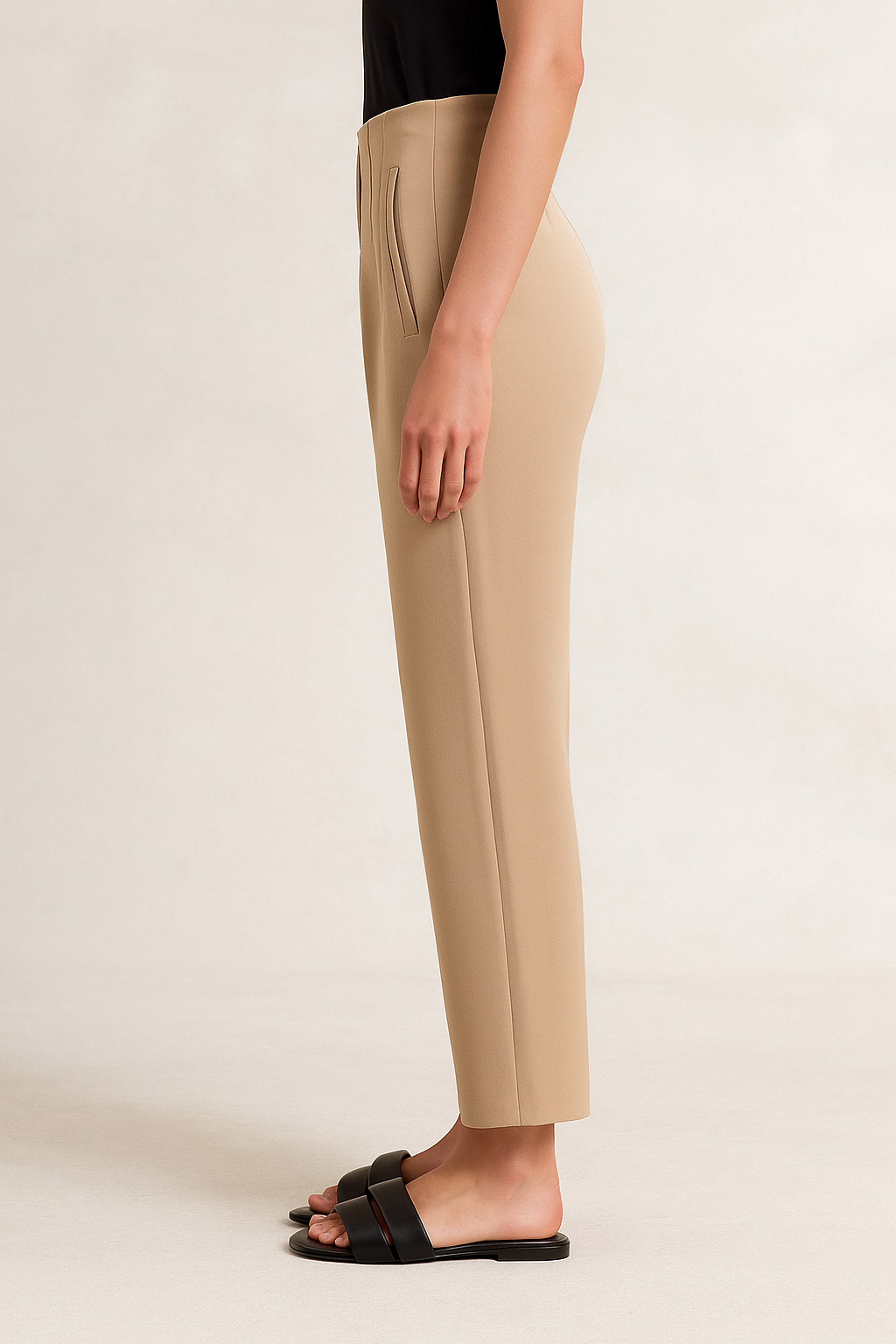 Lunara™ High Waist Trousers