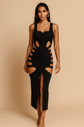 Solenne™ Sleeveless Bodycon Maxi Dress