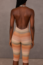 Orlena™ Backless Gradient Romper